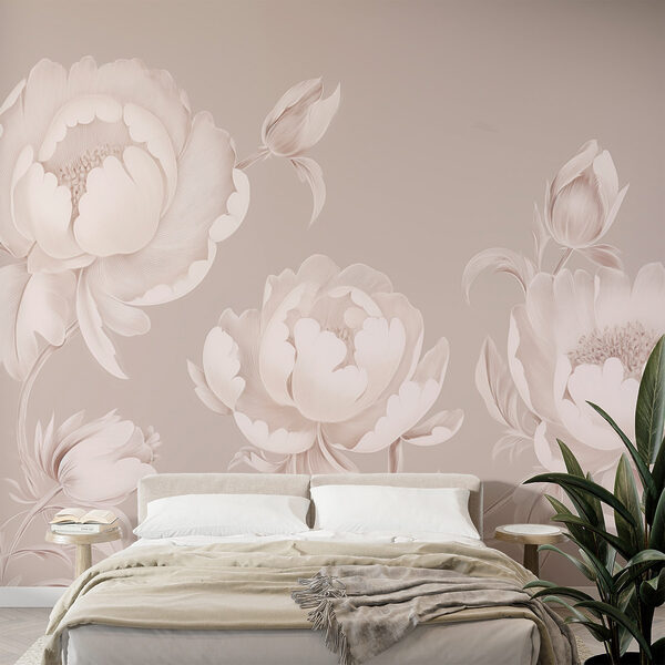 Fotomurales Fotomurales Papel pintado con flores (SKU: w02211)