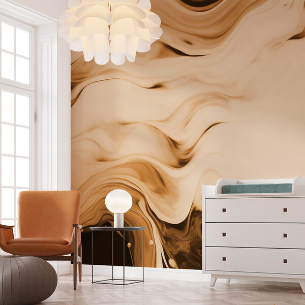 Ondas fluidas en suaves tonos neutros Ondas fluidas en suaves tonos neutros