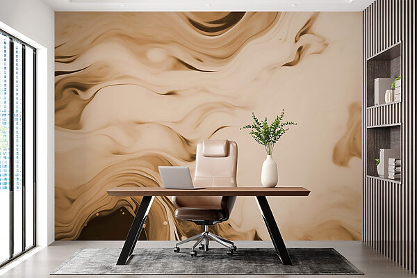 Ondas fluidas en suaves tonos neutros Ondas fluidas en suaves tonos neutros
