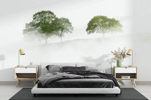 Árboles en la niebla Árboles en la niebla