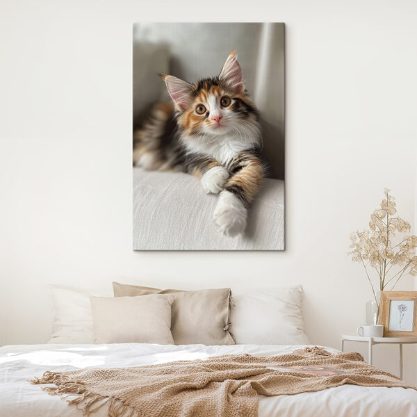 Cuadros Gato tumbado en un sofá (SKU: s41624) Cuadros Cuadros Gato tumbado en un sofá (SKU: s41624)