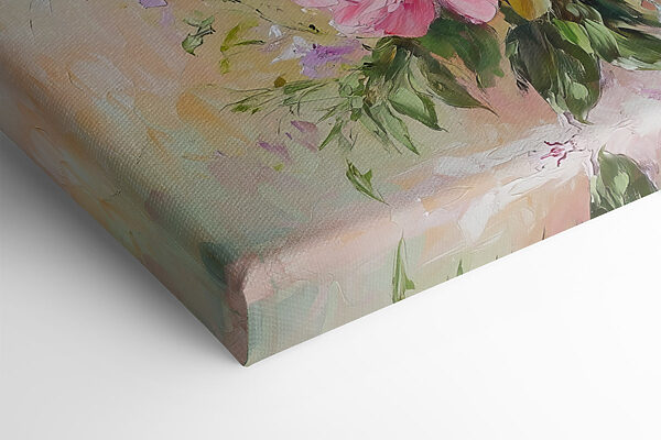 Painting of flowers in a vase