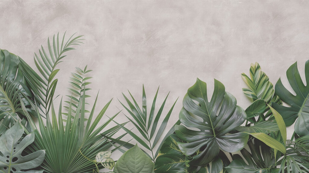 Group of green leaves Group of green leaves