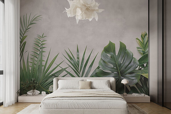 Fotomurales Fotomurales Grupo de hojas verdes (SKU: w01898)