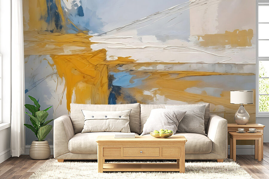 Pintura de un cuadro de colores