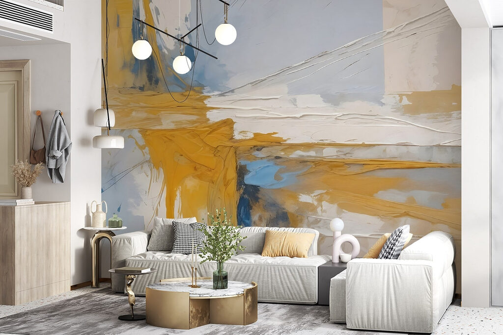 Painting of a colorful painting