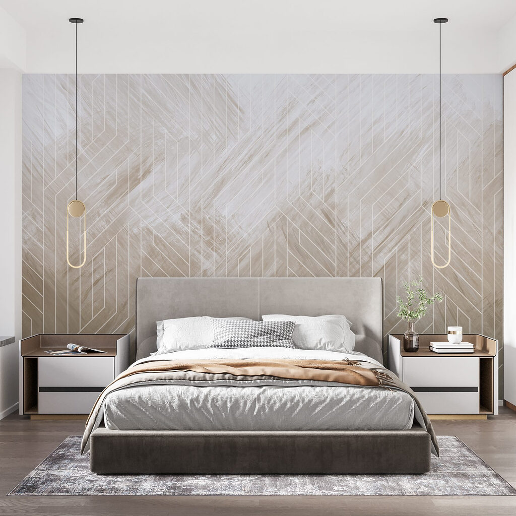 White lines on a white surface