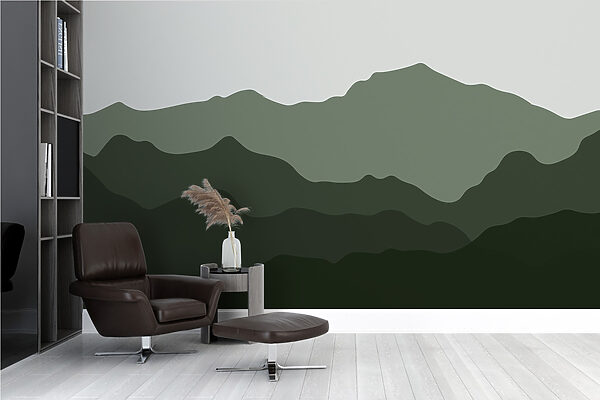 Cordillera con verdes colinas Cordillera con verdes colinas
