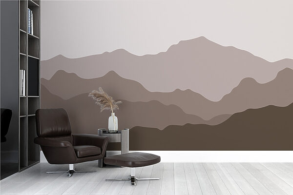 Cordillera con cielo gris Cordillera con cielo gris