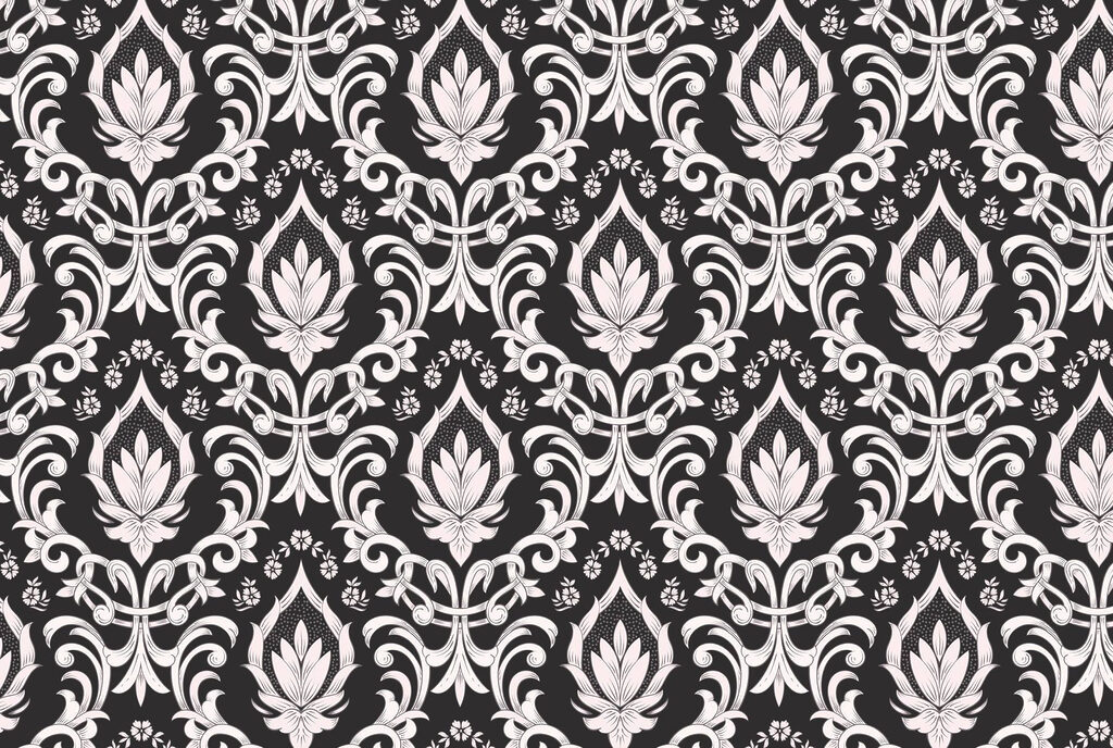 Papel pintado blanco y negro Papel pintado blanco y negro