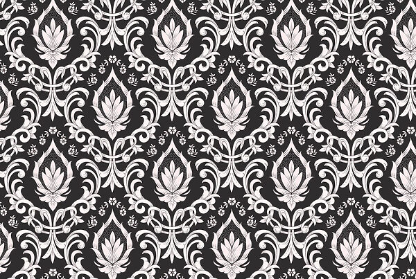 Papel pintado blanco y negro Papel pintado blanco y negro