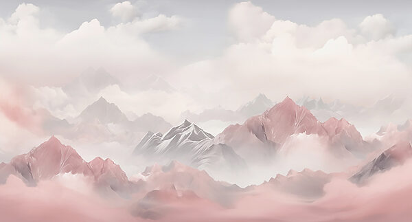 Cordillera con nubes Cordillera con nubes