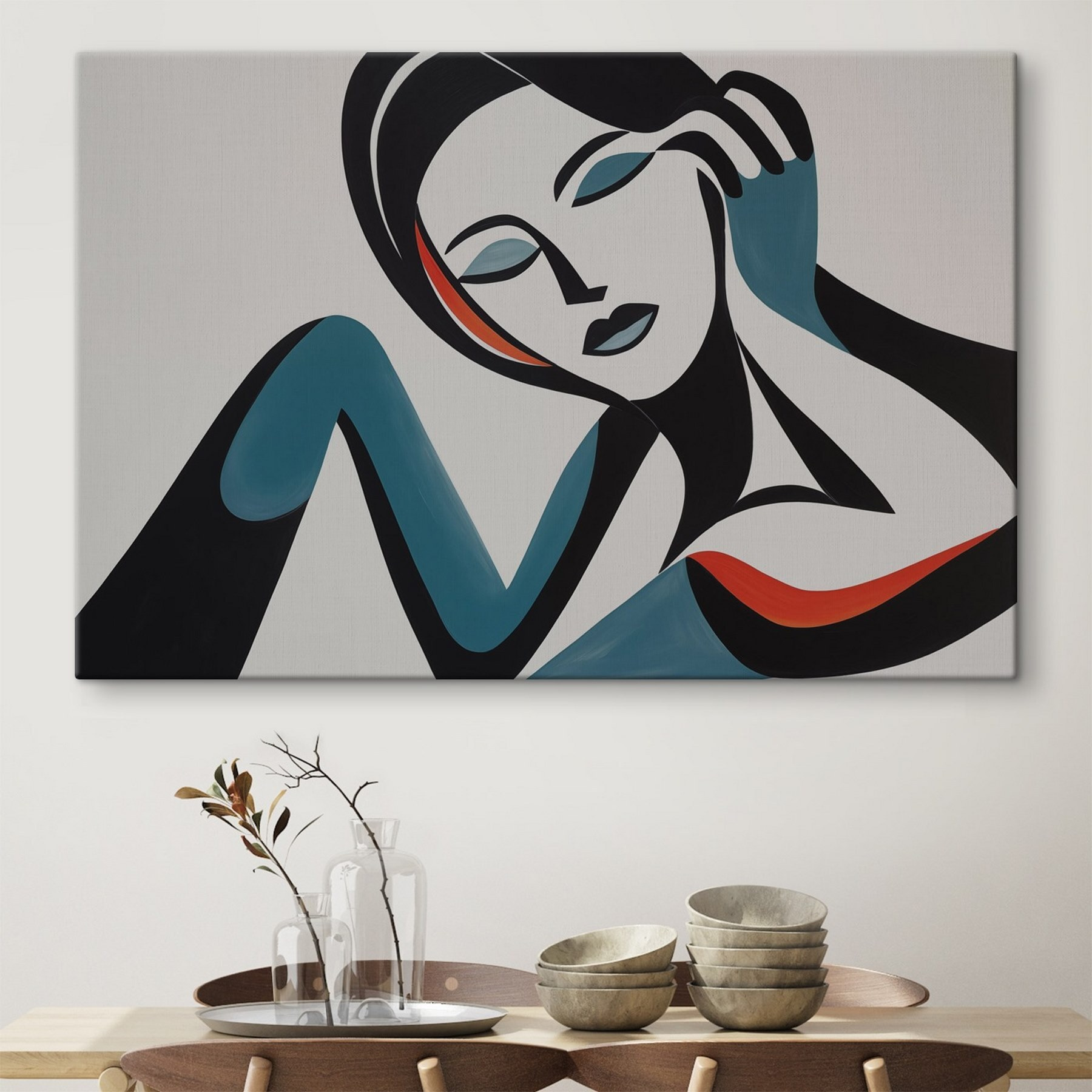 Painting of a woman
