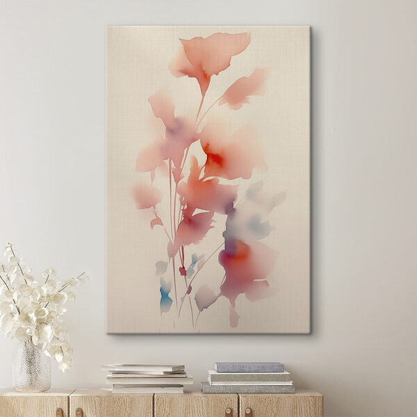 Pintura en acuarela de flores Cuadros Pintura en acuarela de flores