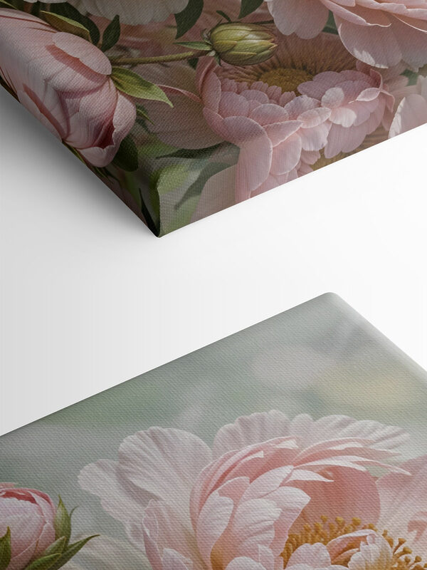 Delicate blooms in soft hues