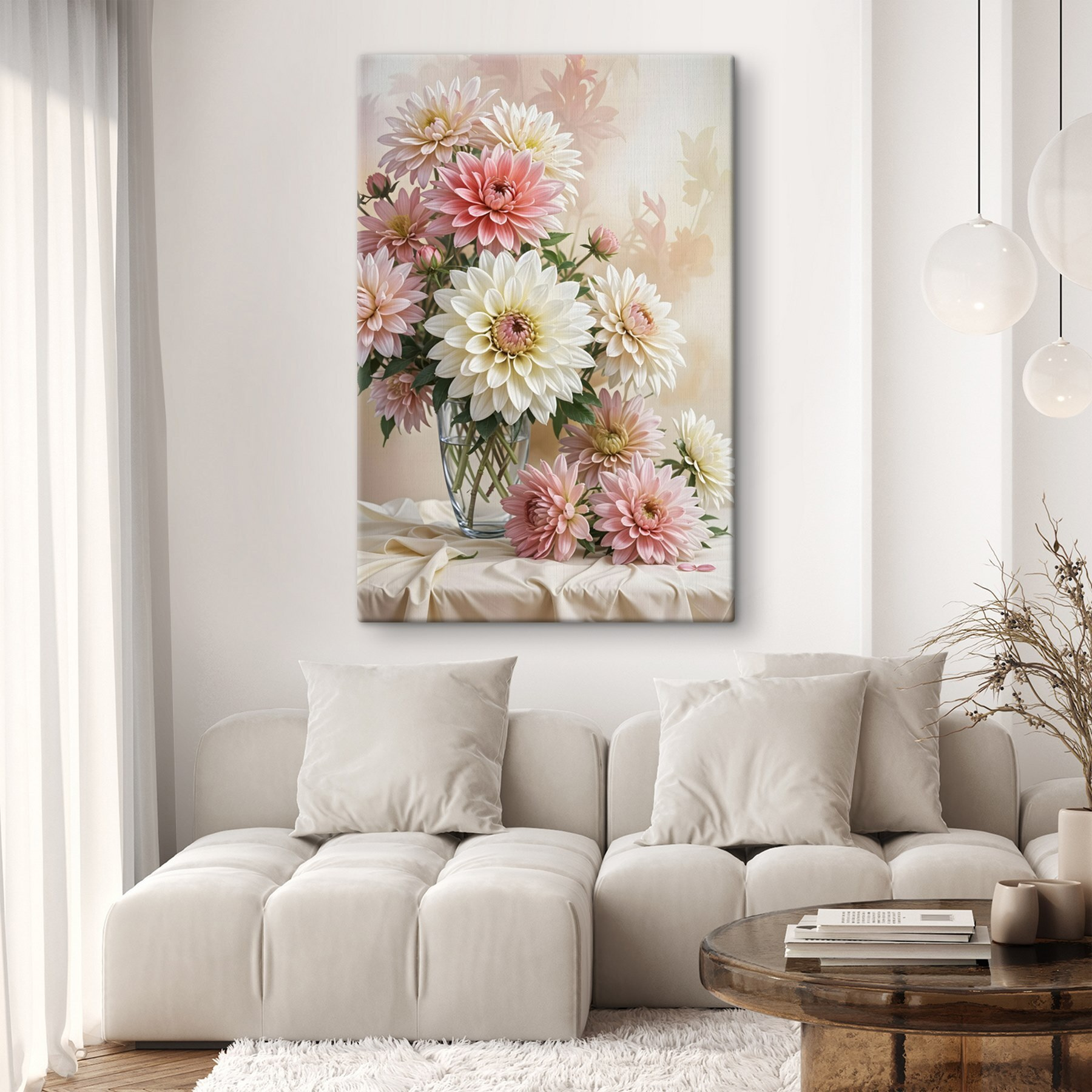 Vase of flowers