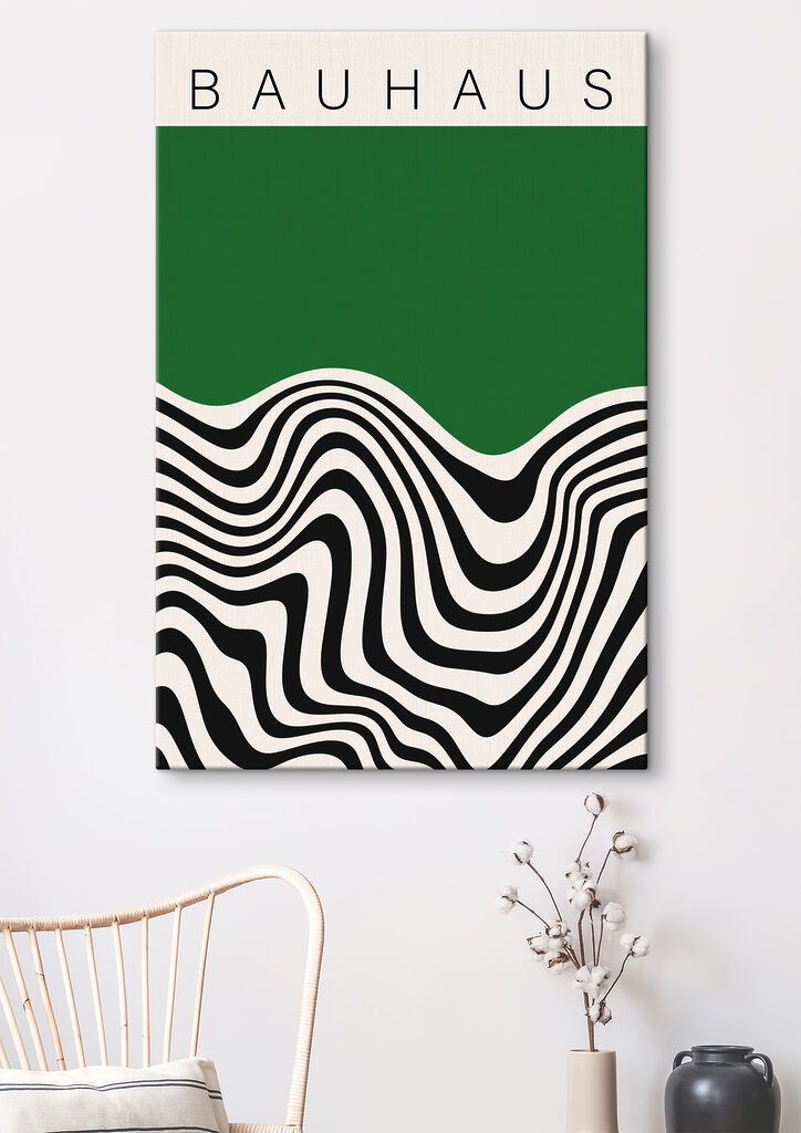 Black and white wavy lines Black and white wavy lines