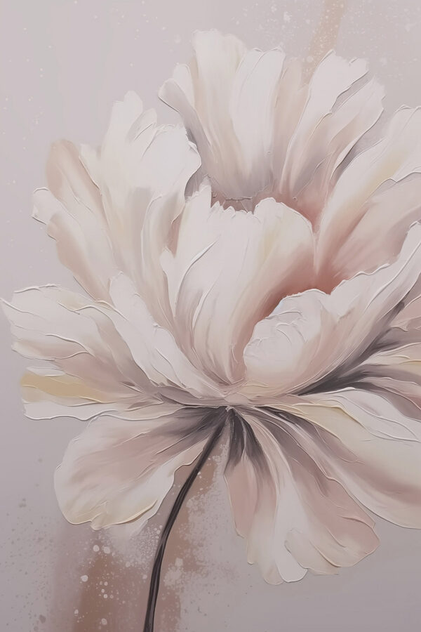 Painting of a flower Painting of a flower