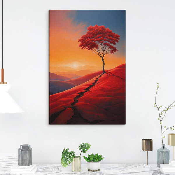 Cuadros Árbol en una colina (SKU: s41578) Cuadros Cuadros Árbol en una colina (SKU: s41578)