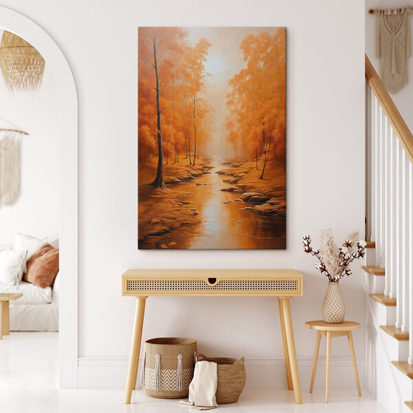 Cuadros Cuadros Un río que atraviesa un bosque (SKU: s41582)