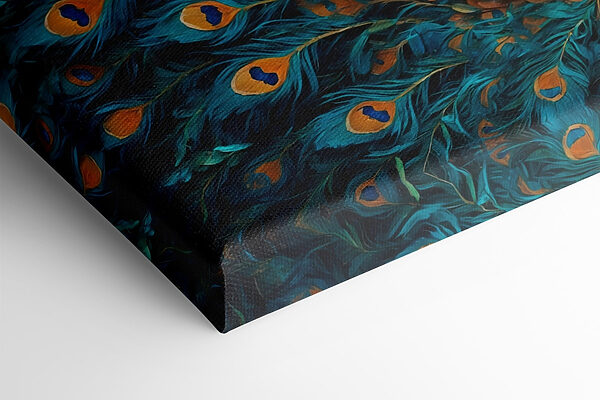 Painting of a peacock Painting of a peacock