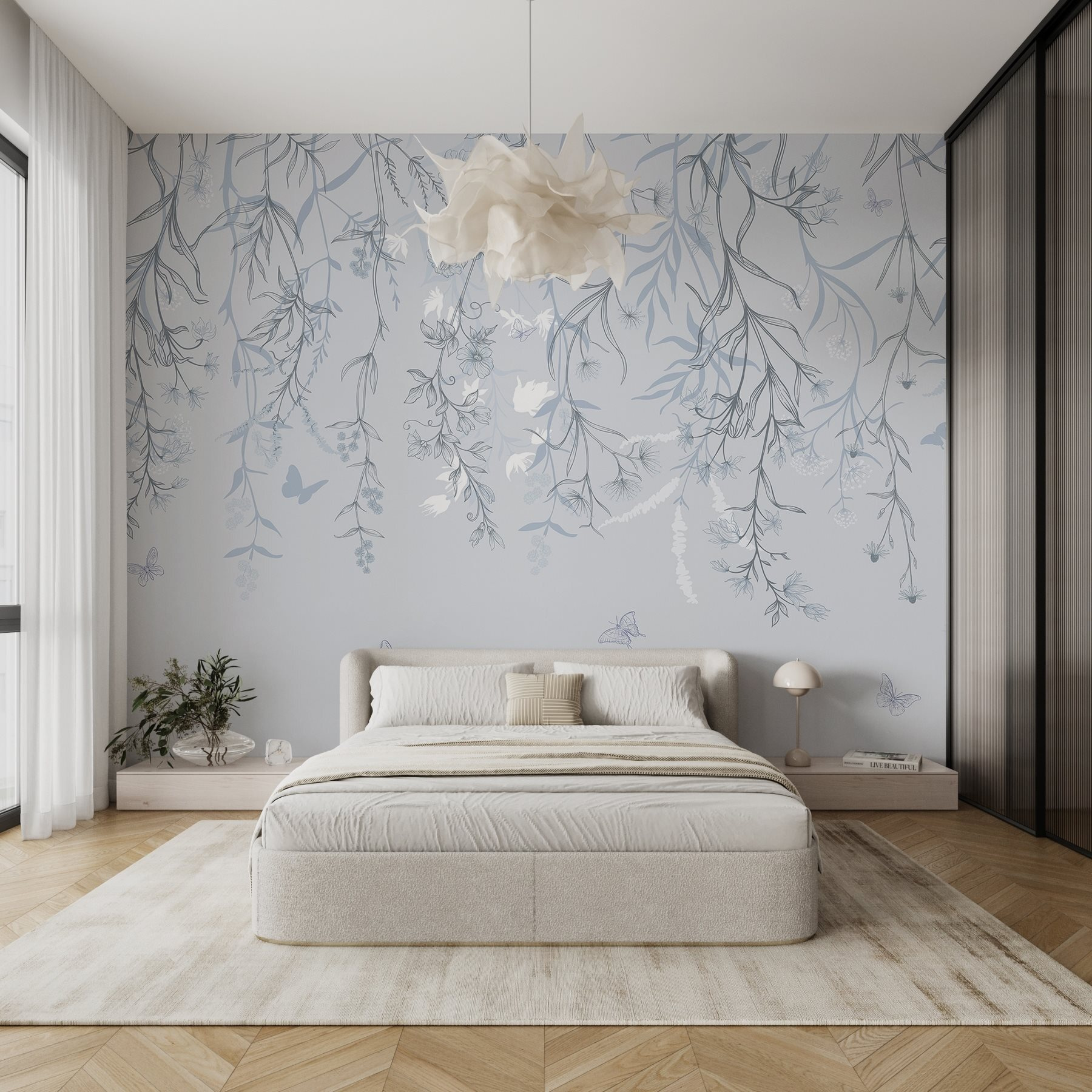 Nature's delicate floral tapestry