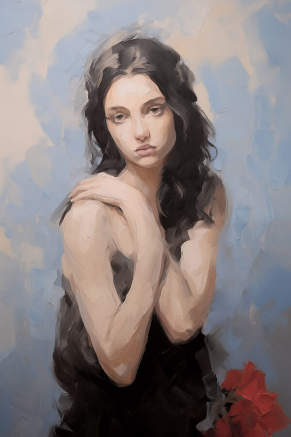 Painting of a woman
