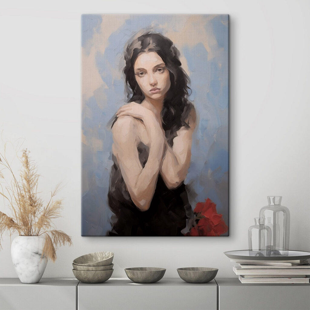 Painting of a woman
