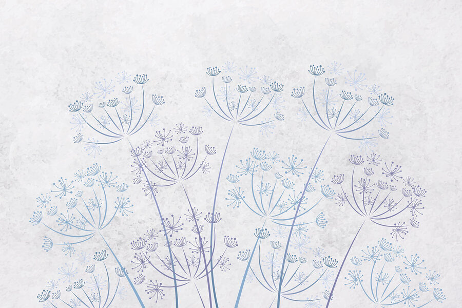 Fotomurales Flores delicadas en tonos suaves - Imagen 3
