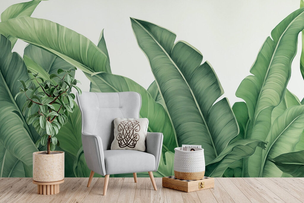 Group of green leaves Group of green leaves