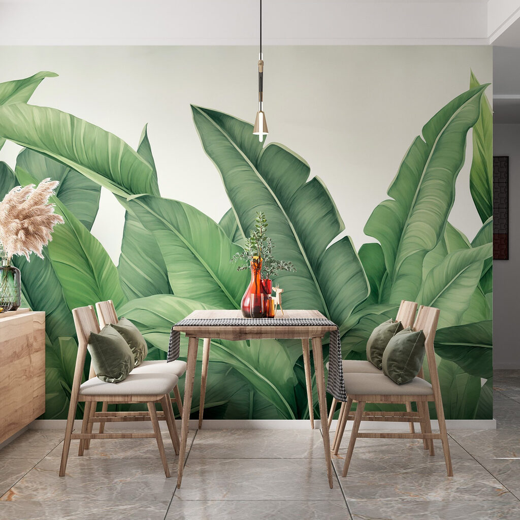 Group of green leaves Group of green leaves