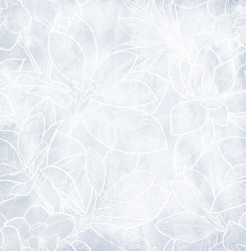 Motivo floral blanco sobre fondo blanco Motivo floral blanco sobre fondo blanco