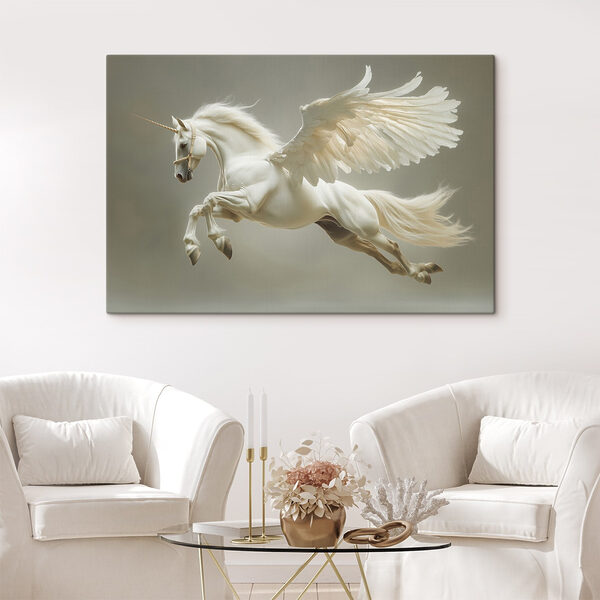 Cuadros Caballo blanco con alas (SKU: s41875) Cuadros Cuadros Caballo blanco con alas (SKU: s41875)