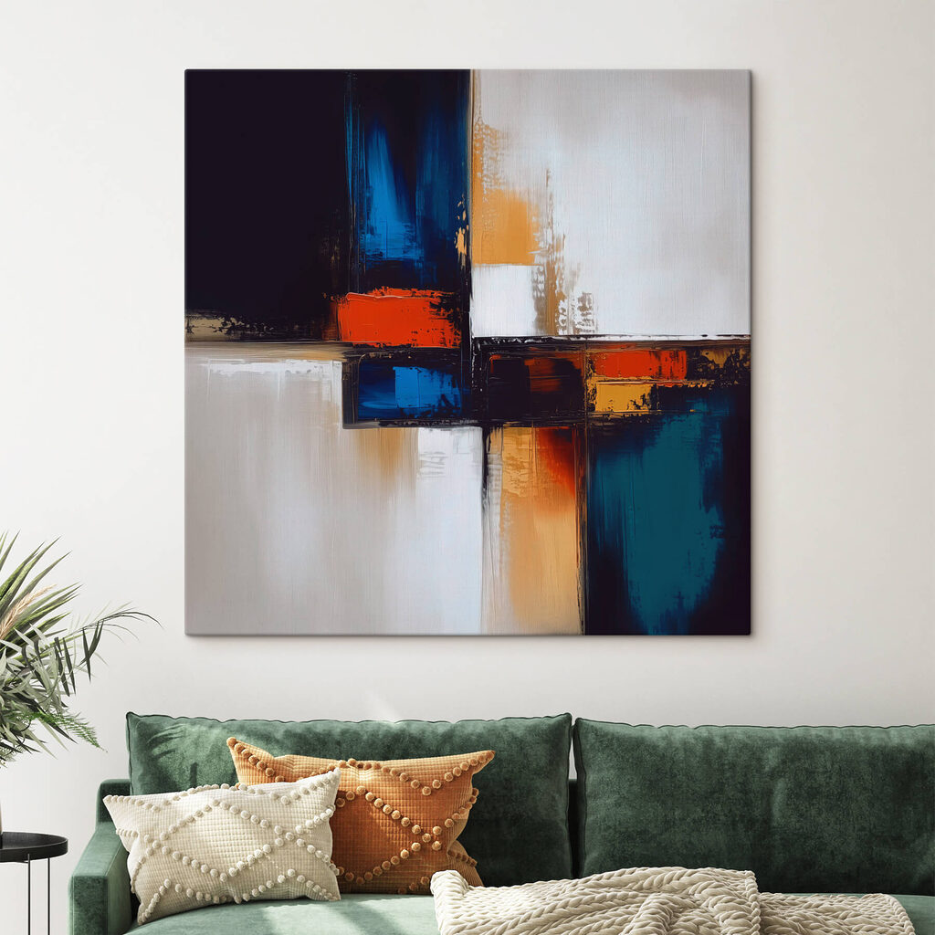 Painting of a cross Painting of a cross