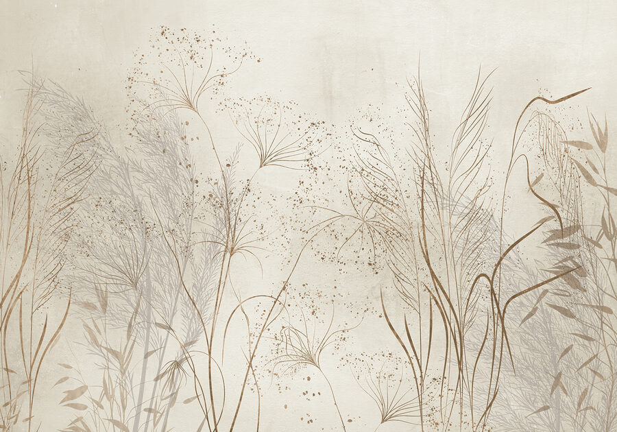 Ilustración de naturaleza tranquila y serena