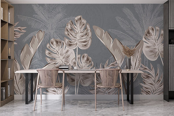 Elegante diseño botánico con tonos suaves Elegante diseño botánico con tonos suaves