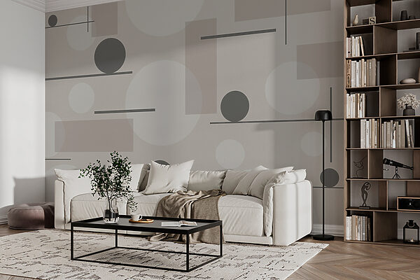 Estampado gris y blanco Estampado gris y blanco