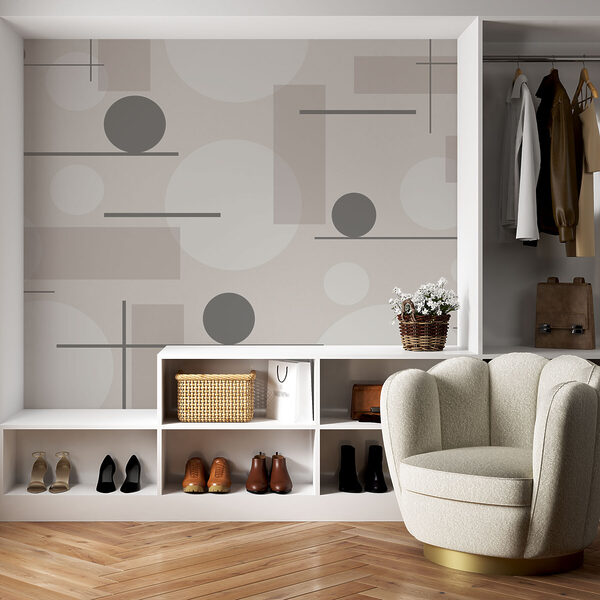 Estampado gris y blanco Estampado gris y blanco