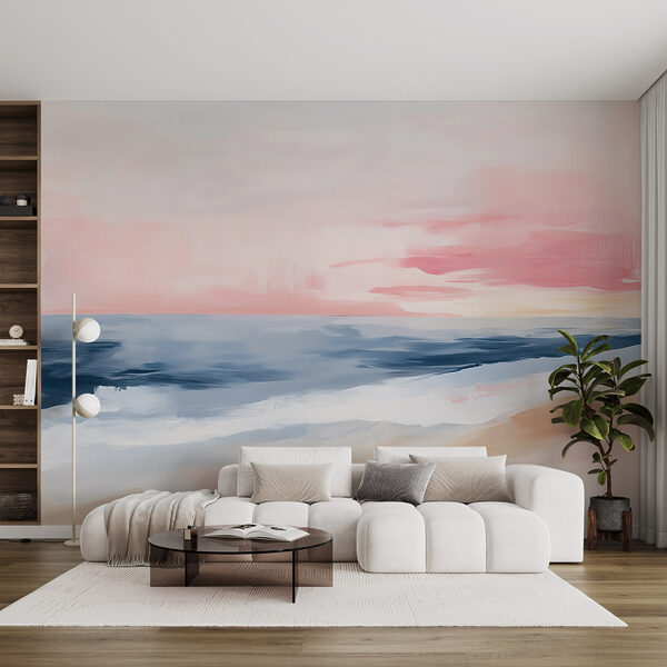 Pintura de una playa Pintura de una playa