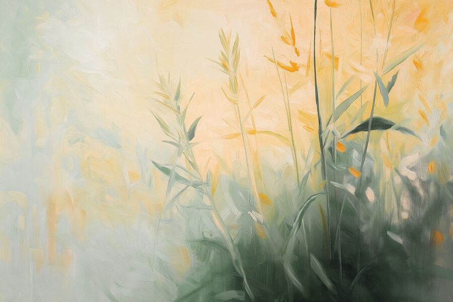 Pintura de plantas y flores
