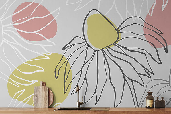 Dibujo de una flor Dibujo de una flor