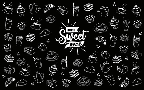 Imagen en blanco y negro de alimentos Imagen en blanco y negro de alimentos