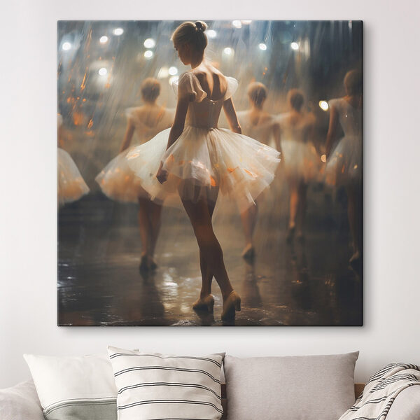 Group of women in white tutu Group of women in white tutu