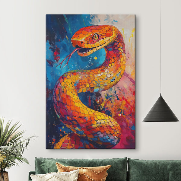 Cuadros Cuadros Cuadro de una serpiente (SKU: s41925)