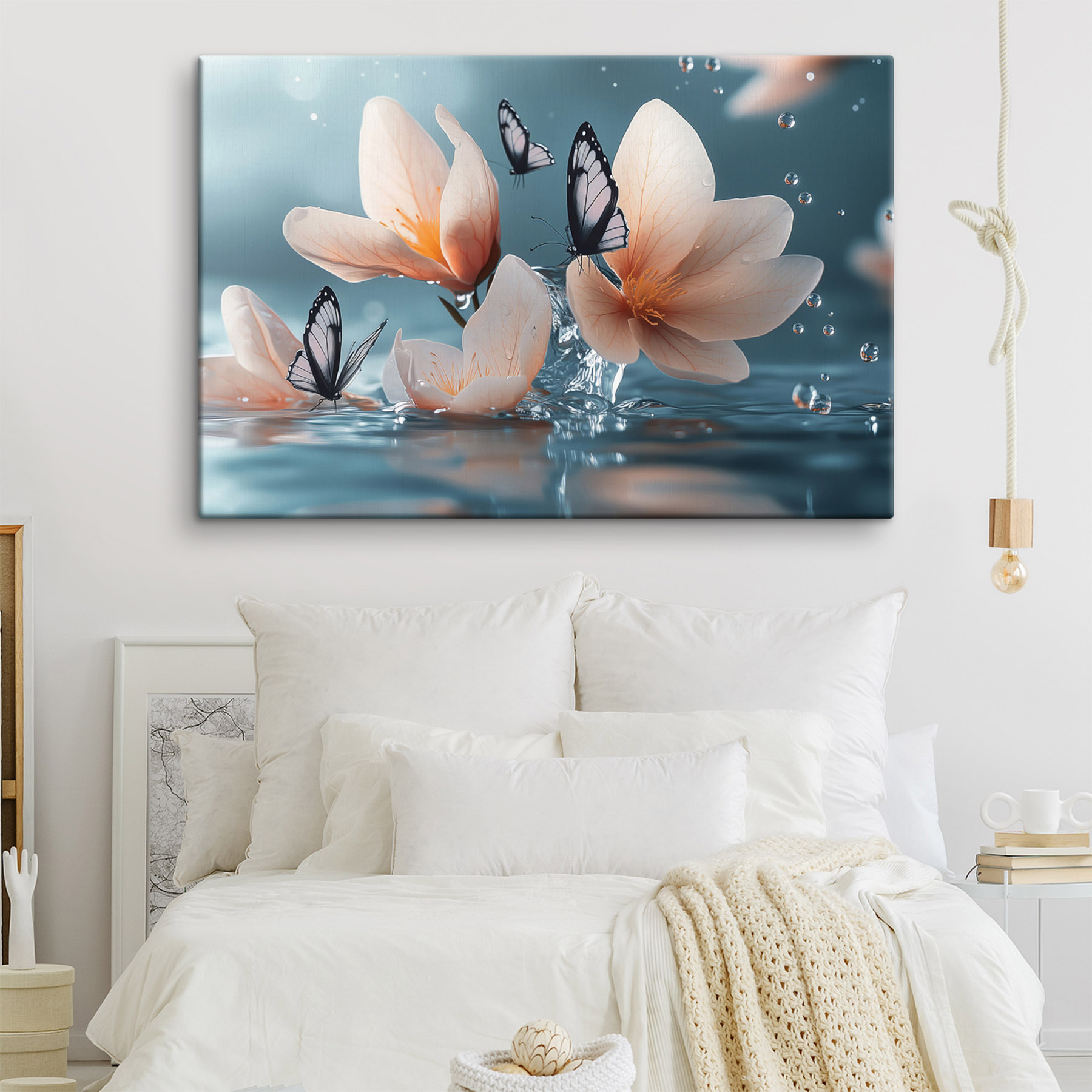 Butterflies on flowers and water Butterflies on flowers and water