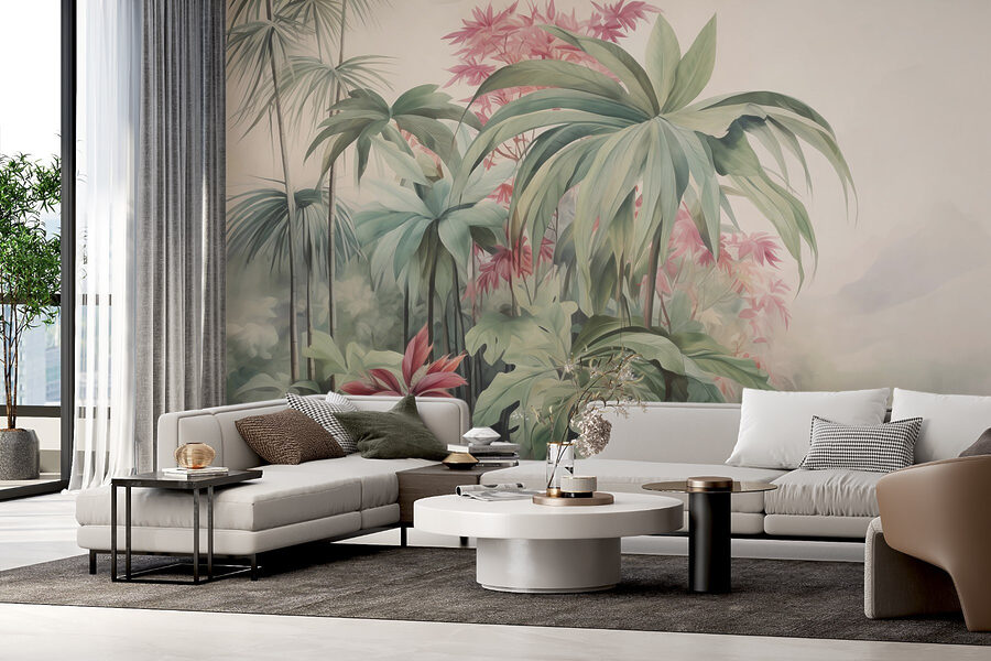 Pintura de plantas y flores