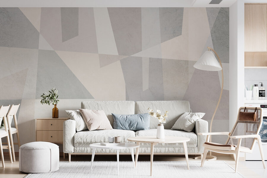 Fondo blanco y gris