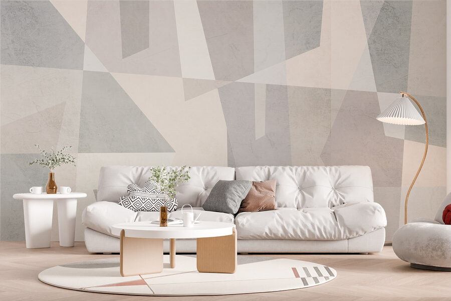 Fondo blanco y gris