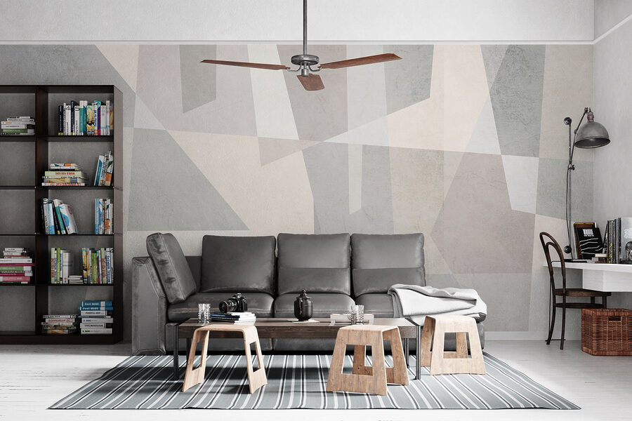 Fondo blanco y gris