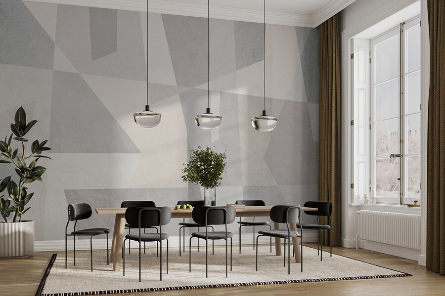 Fondo blanco y gris